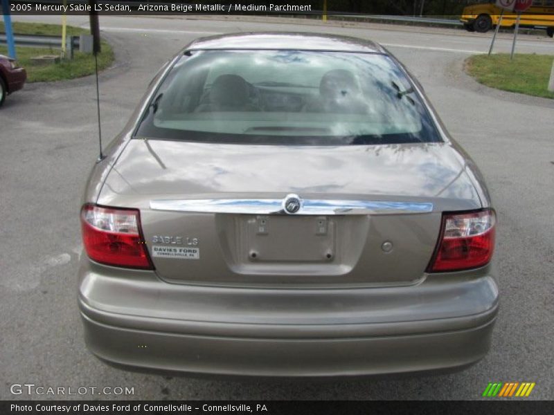 Arizona Beige Metallic / Medium Parchment 2005 Mercury Sable LS Sedan
