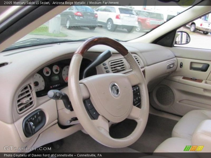 Arizona Beige Metallic / Medium Parchment 2005 Mercury Sable LS Sedan