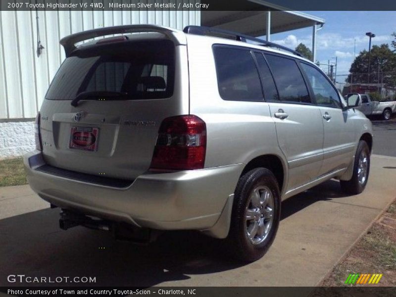 Millenium Silver Metallic / Ash Gray 2007 Toyota Highlander V6 4WD