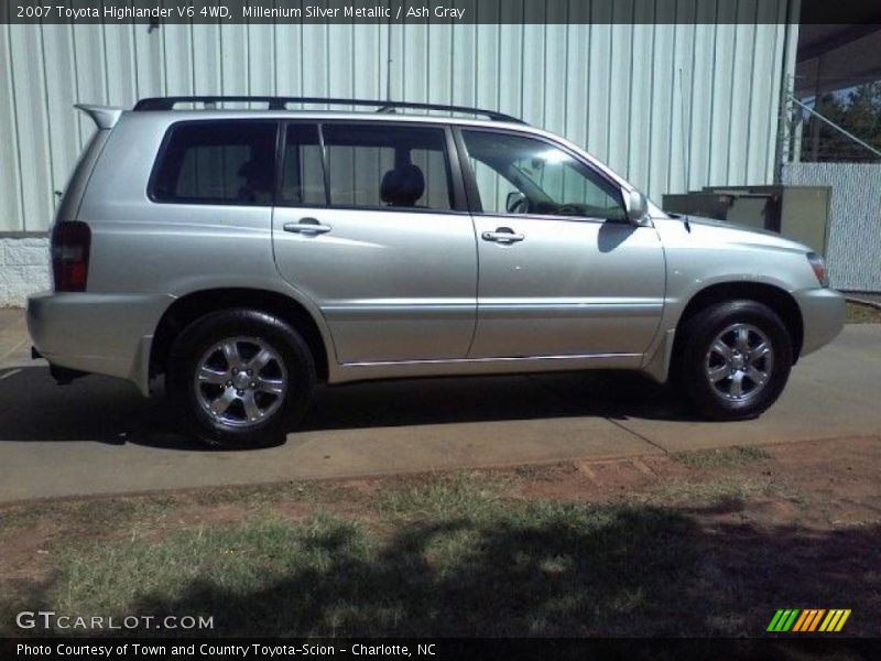 Millenium Silver Metallic / Ash Gray 2007 Toyota Highlander V6 4WD