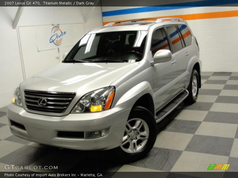 Titanium Metallic / Dark Gray 2007 Lexus GX 470