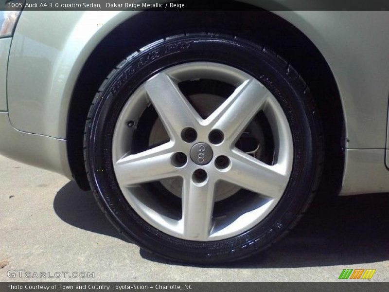 Dakar Beige Metallic / Beige 2005 Audi A4 3.0 quattro Sedan