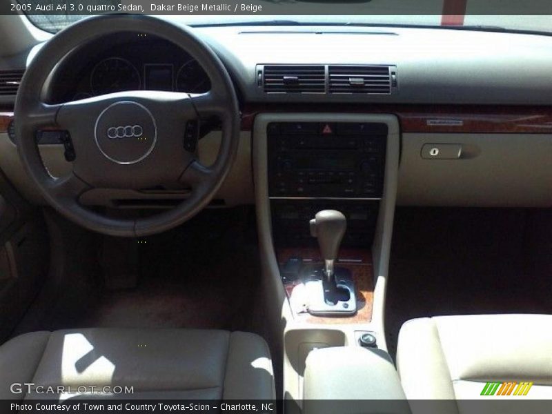Dakar Beige Metallic / Beige 2005 Audi A4 3.0 quattro Sedan