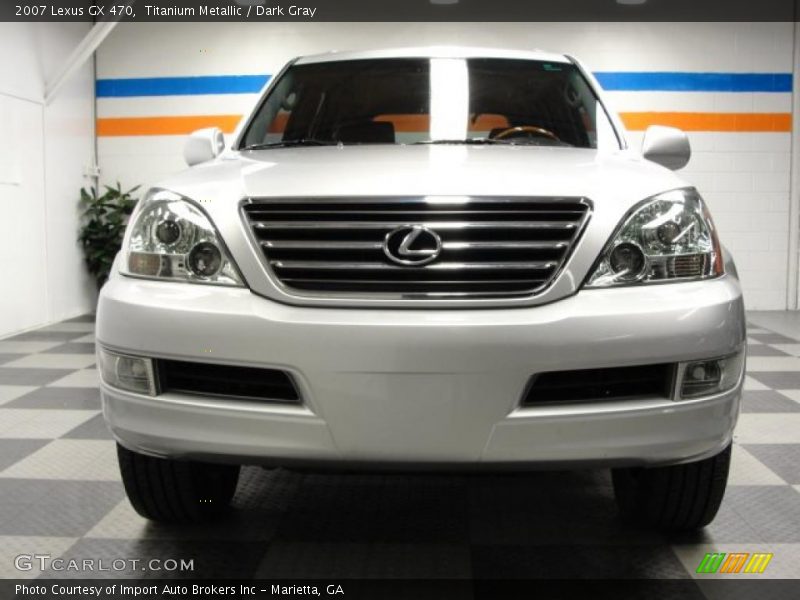 Titanium Metallic / Dark Gray 2007 Lexus GX 470