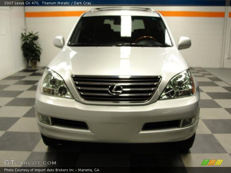 Titanium Metallic / Dark Gray 2007 Lexus GX 470