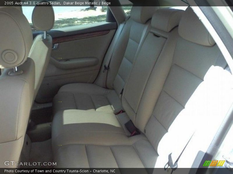 Dakar Beige Metallic / Beige 2005 Audi A4 3.0 quattro Sedan