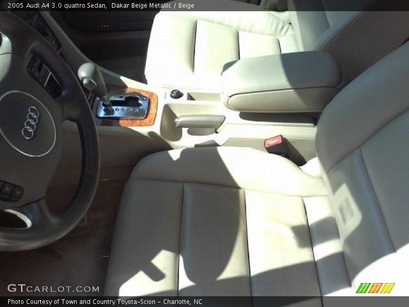 Dakar Beige Metallic / Beige 2005 Audi A4 3.0 quattro Sedan