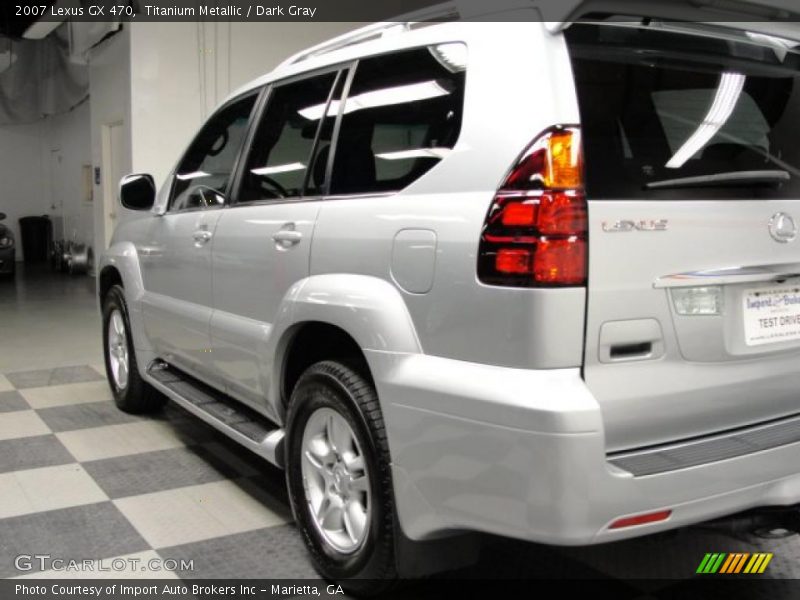 Titanium Metallic / Dark Gray 2007 Lexus GX 470