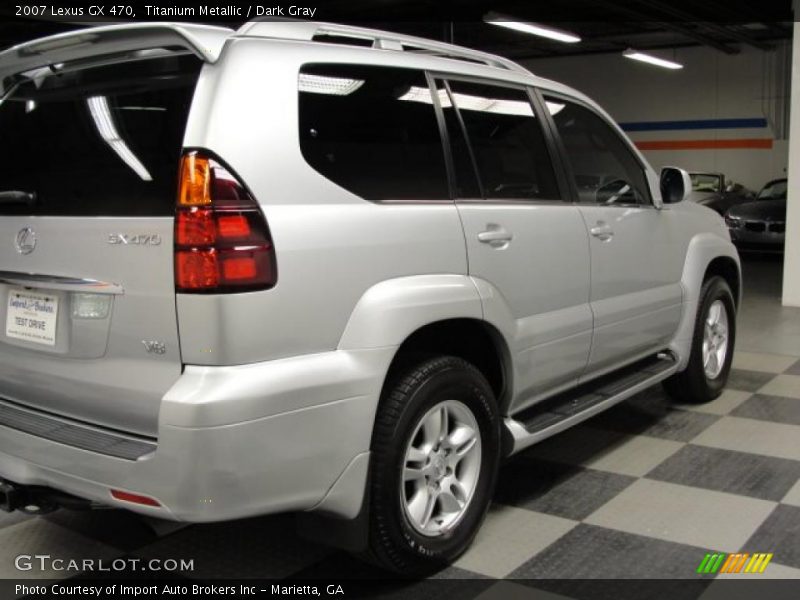 Titanium Metallic / Dark Gray 2007 Lexus GX 470