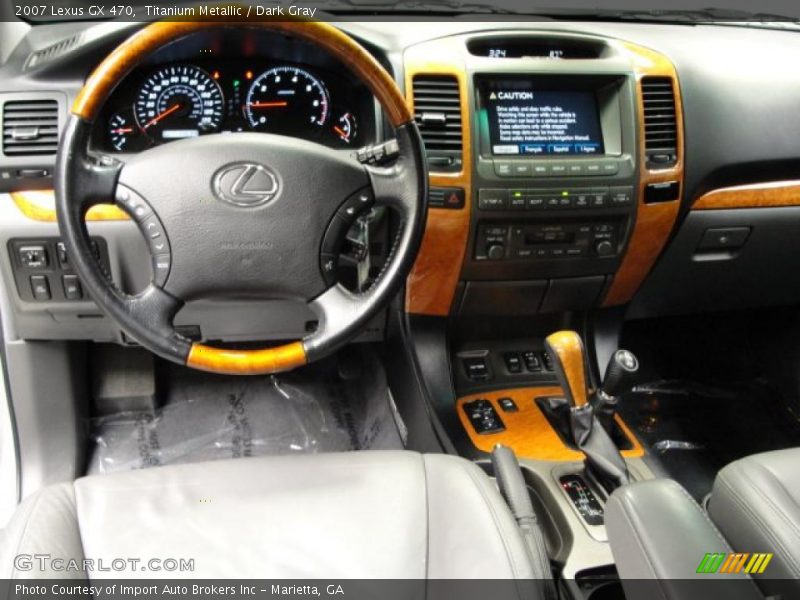 Titanium Metallic / Dark Gray 2007 Lexus GX 470