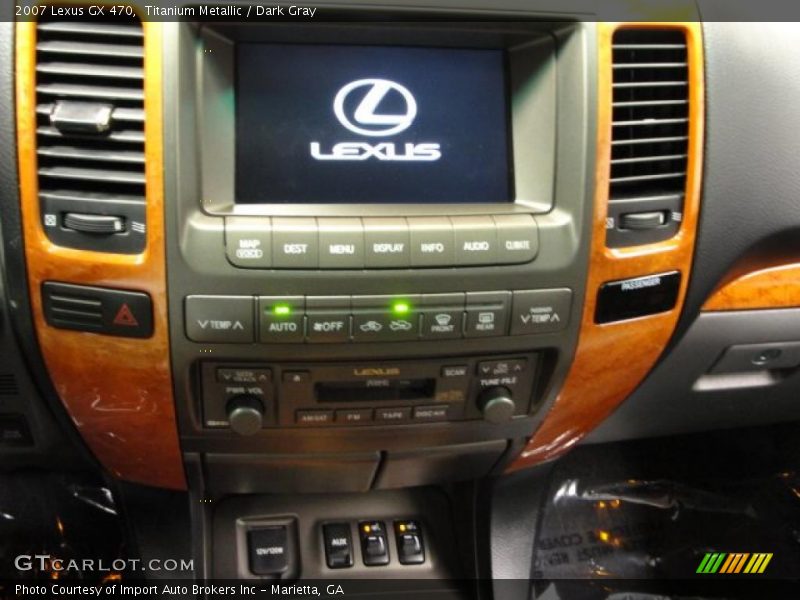 Titanium Metallic / Dark Gray 2007 Lexus GX 470
