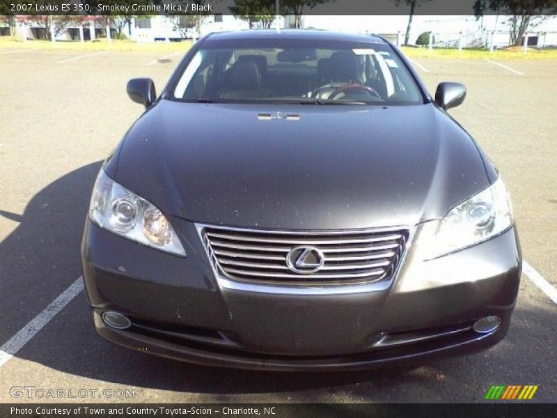 Smokey Granite Mica / Black 2007 Lexus ES 350