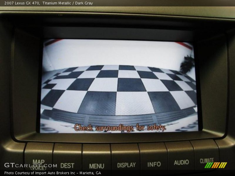 Titanium Metallic / Dark Gray 2007 Lexus GX 470