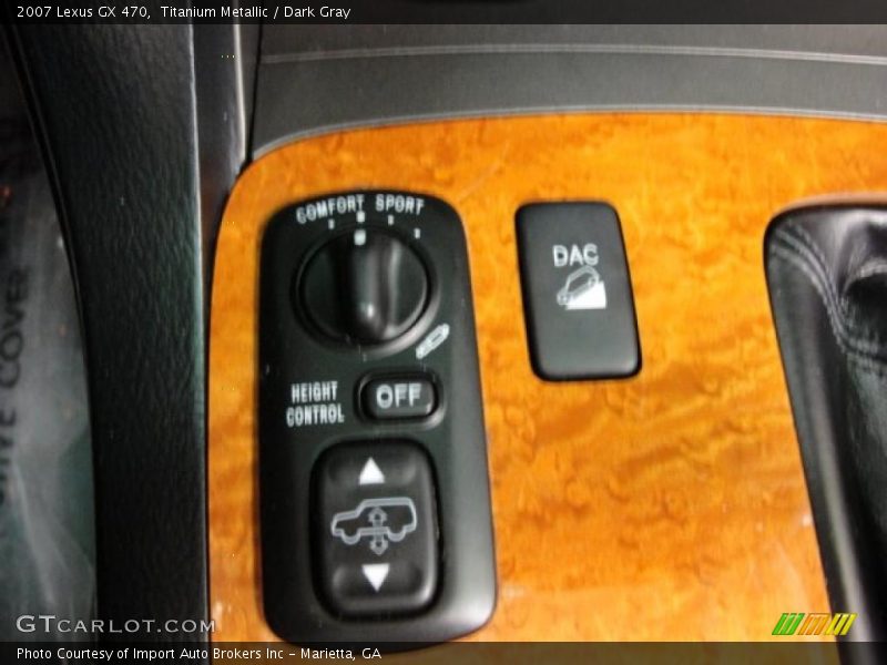Titanium Metallic / Dark Gray 2007 Lexus GX 470