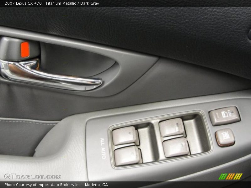 Titanium Metallic / Dark Gray 2007 Lexus GX 470