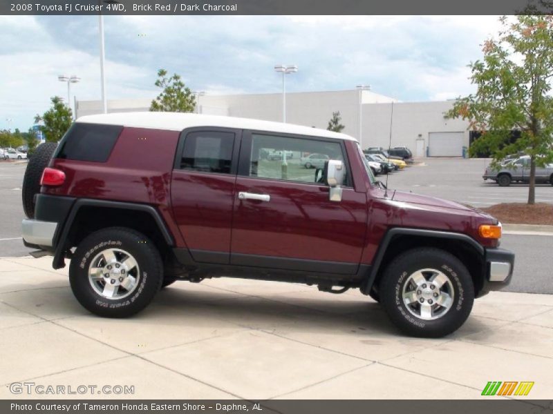 Brick Red / Dark Charcoal 2008 Toyota FJ Cruiser 4WD