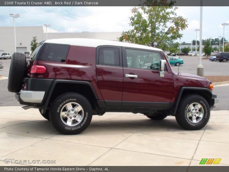 Brick Red / Dark Charcoal 2008 Toyota FJ Cruiser 4WD