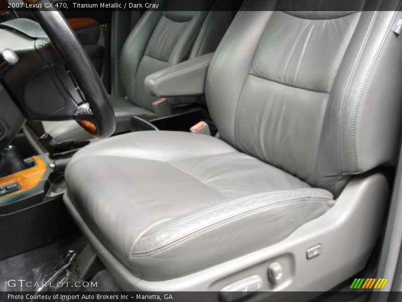 Titanium Metallic / Dark Gray 2007 Lexus GX 470
