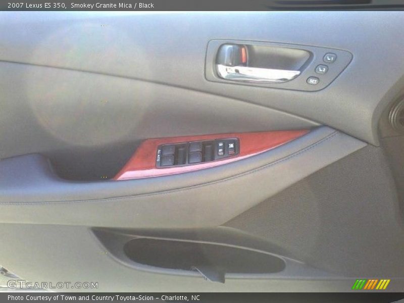 Smokey Granite Mica / Black 2007 Lexus ES 350