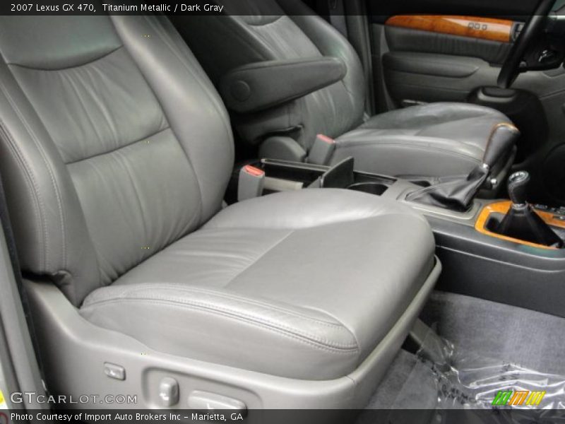 Titanium Metallic / Dark Gray 2007 Lexus GX 470