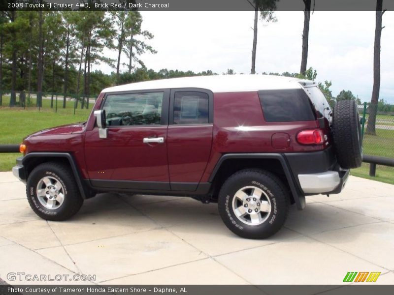 Brick Red / Dark Charcoal 2008 Toyota FJ Cruiser 4WD
