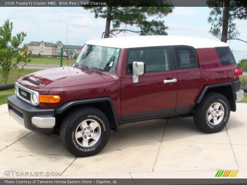 Brick Red / Dark Charcoal 2008 Toyota FJ Cruiser 4WD