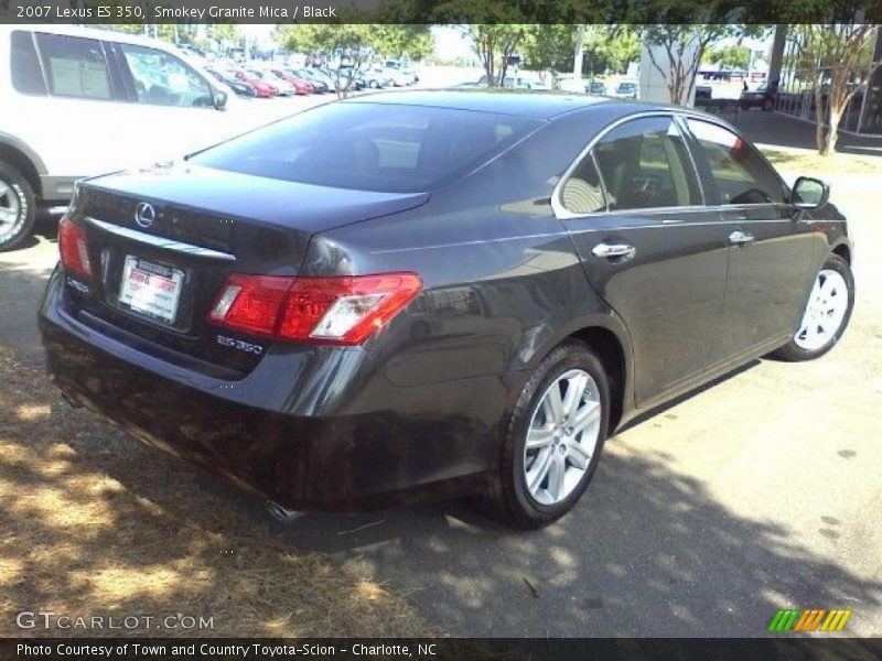 Smokey Granite Mica / Black 2007 Lexus ES 350
