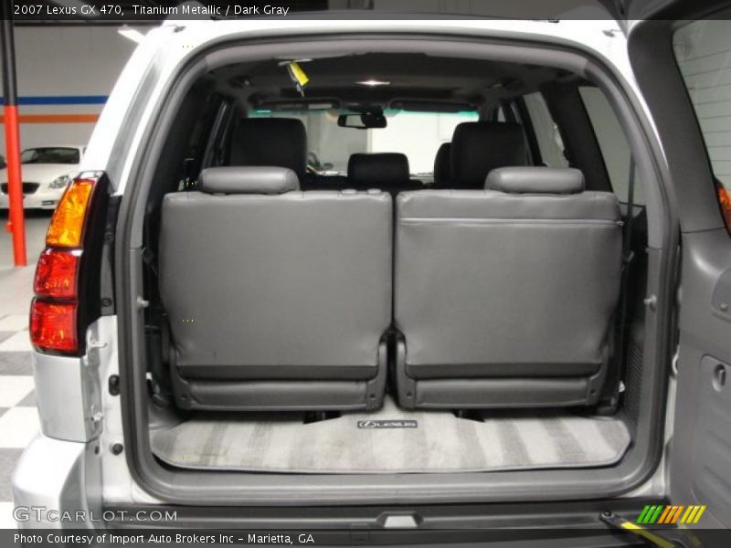 Titanium Metallic / Dark Gray 2007 Lexus GX 470