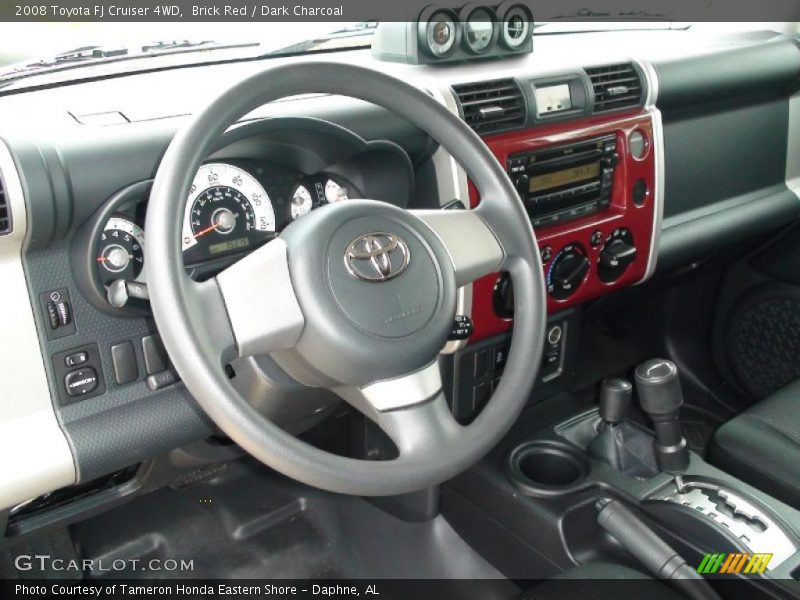 Brick Red / Dark Charcoal 2008 Toyota FJ Cruiser 4WD