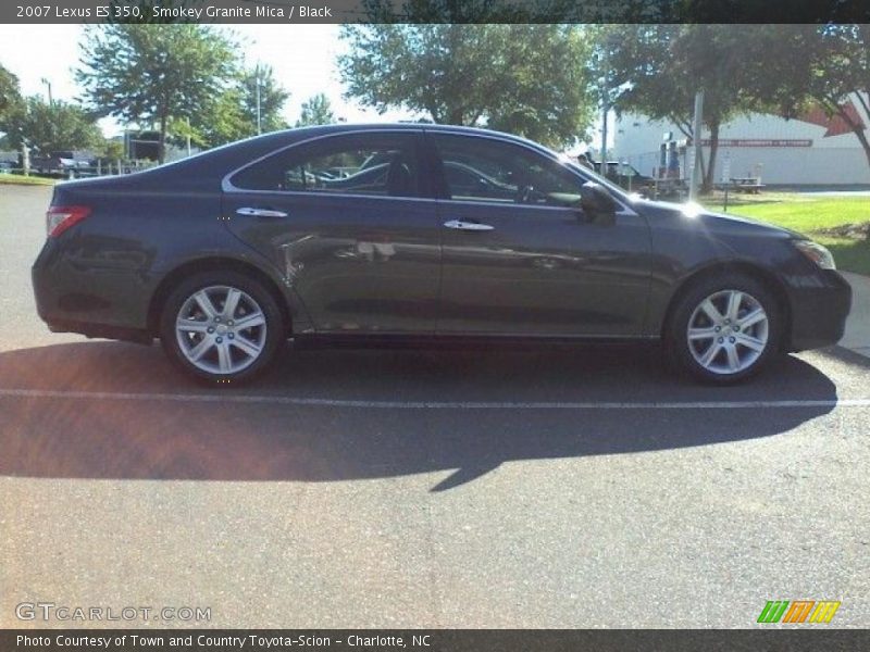 Smokey Granite Mica / Black 2007 Lexus ES 350
