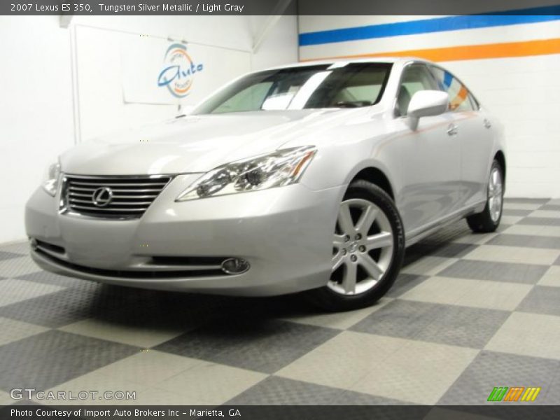 Tungsten Silver Metallic / Light Gray 2007 Lexus ES 350