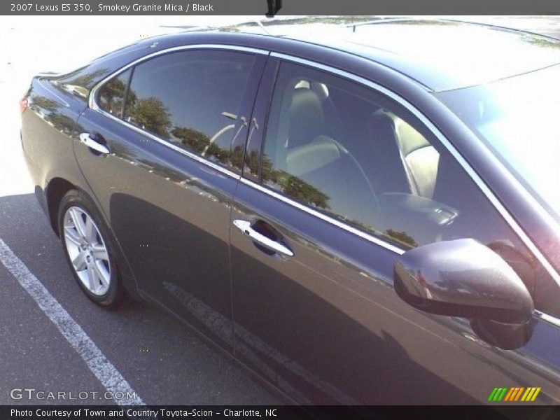 Smokey Granite Mica / Black 2007 Lexus ES 350