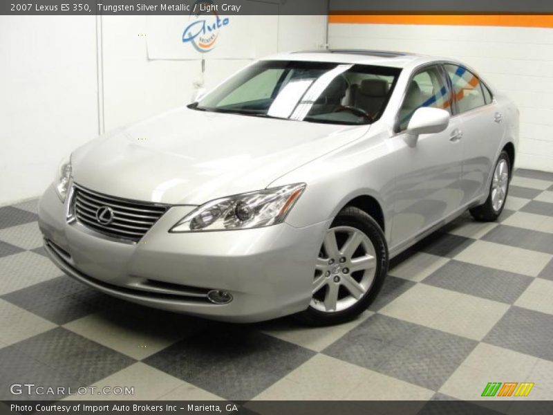 Tungsten Silver Metallic / Light Gray 2007 Lexus ES 350