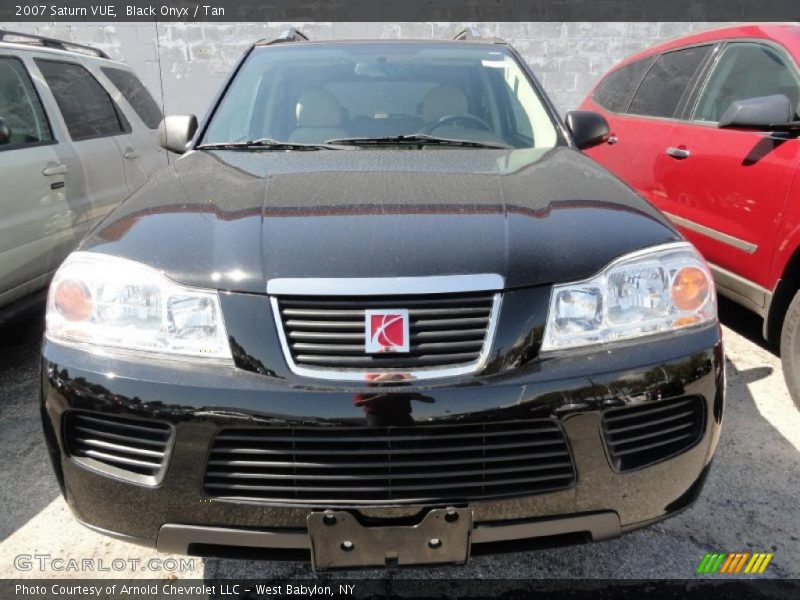 Black Onyx / Tan 2007 Saturn VUE