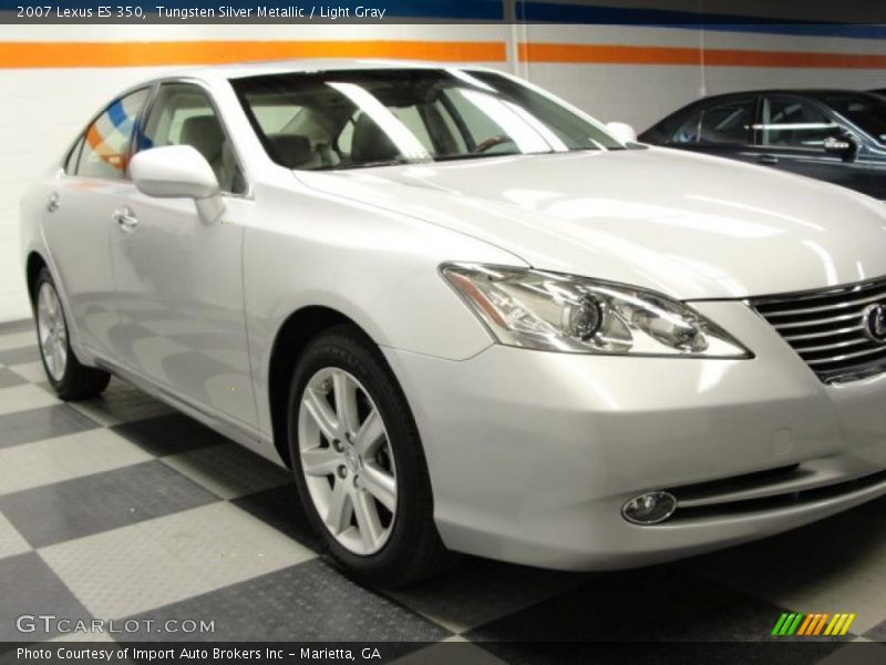 Tungsten Silver Metallic / Light Gray 2007 Lexus ES 350