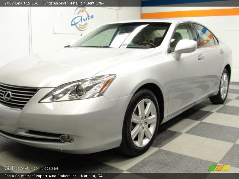 Tungsten Silver Metallic / Light Gray 2007 Lexus ES 350
