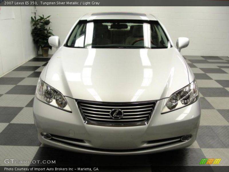Tungsten Silver Metallic / Light Gray 2007 Lexus ES 350