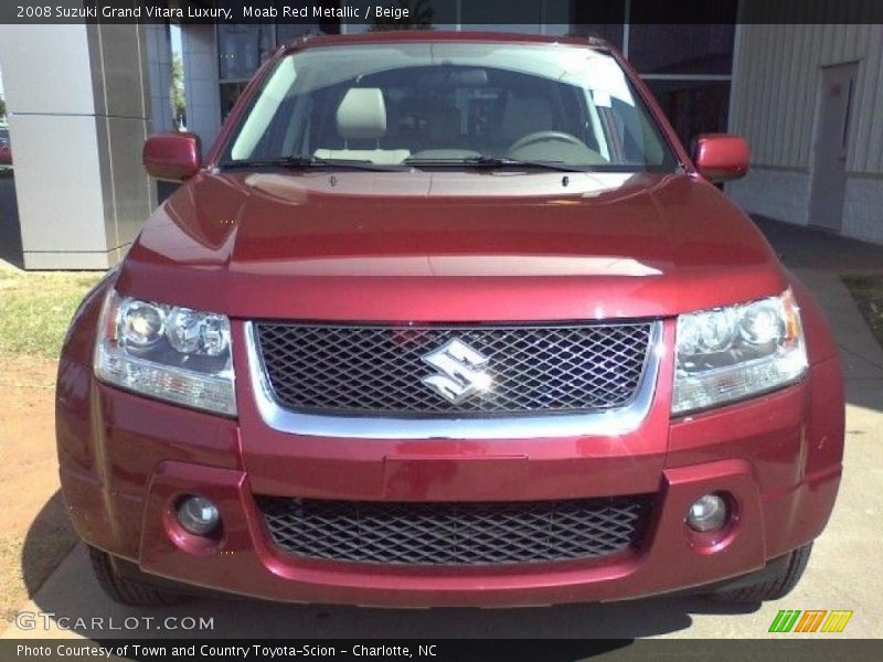 Moab Red Metallic / Beige 2008 Suzuki Grand Vitara Luxury