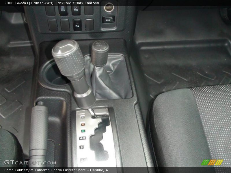 Brick Red / Dark Charcoal 2008 Toyota FJ Cruiser 4WD