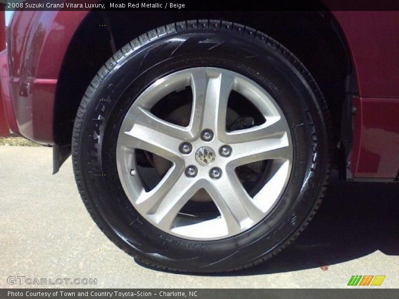 Moab Red Metallic / Beige 2008 Suzuki Grand Vitara Luxury