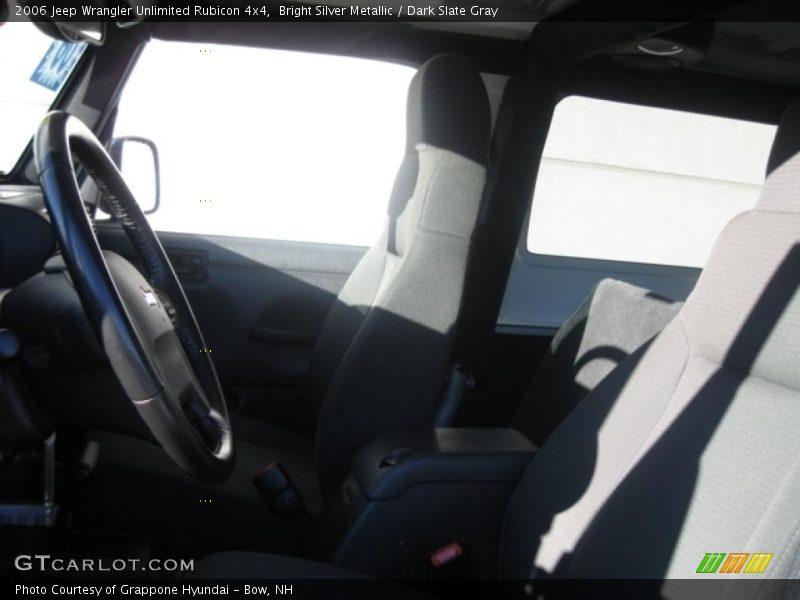 Bright Silver Metallic / Dark Slate Gray 2006 Jeep Wrangler Unlimited Rubicon 4x4