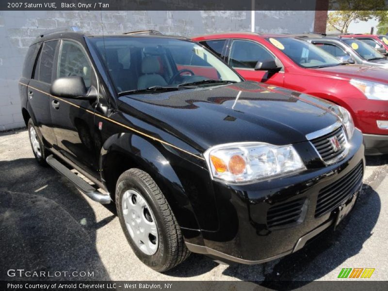 Black Onyx / Tan 2007 Saturn VUE