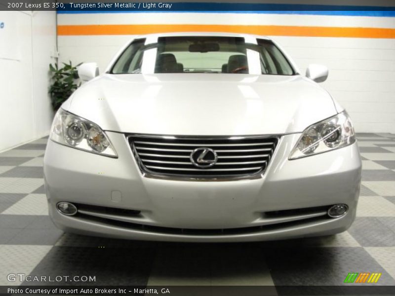 Tungsten Silver Metallic / Light Gray 2007 Lexus ES 350