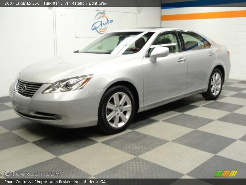 Tungsten Silver Metallic / Light Gray 2007 Lexus ES 350
