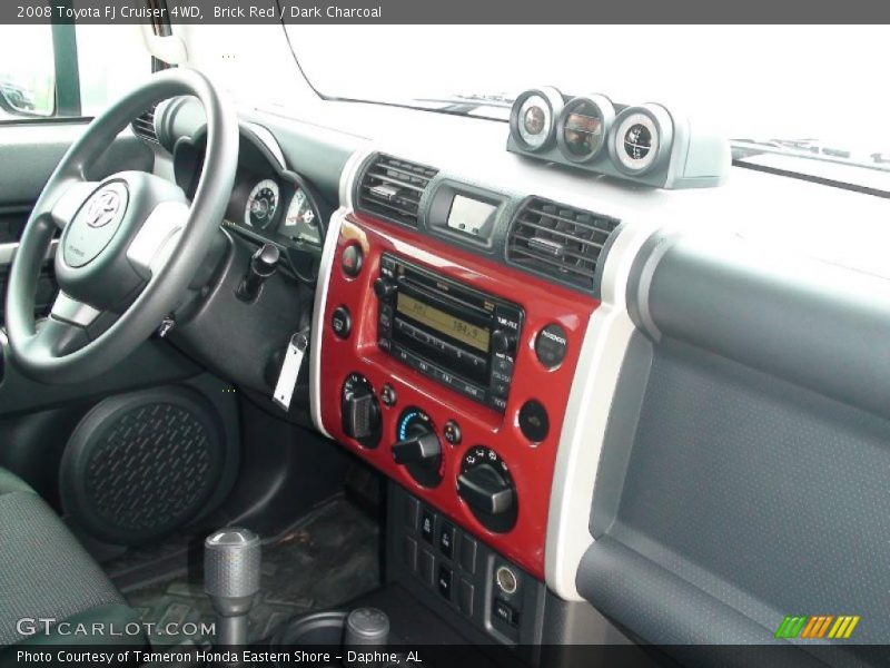 Brick Red / Dark Charcoal 2008 Toyota FJ Cruiser 4WD