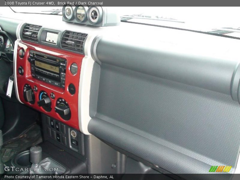 Brick Red / Dark Charcoal 2008 Toyota FJ Cruiser 4WD