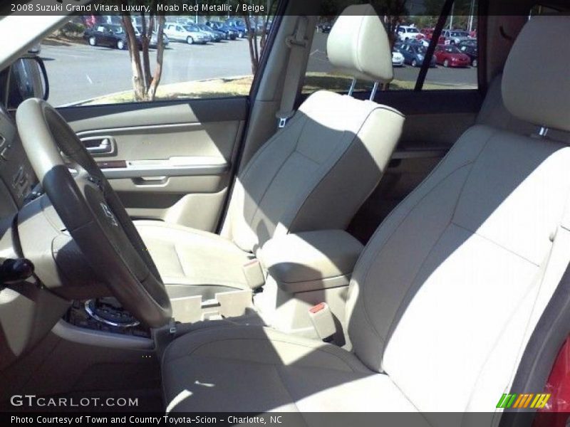 Moab Red Metallic / Beige 2008 Suzuki Grand Vitara Luxury