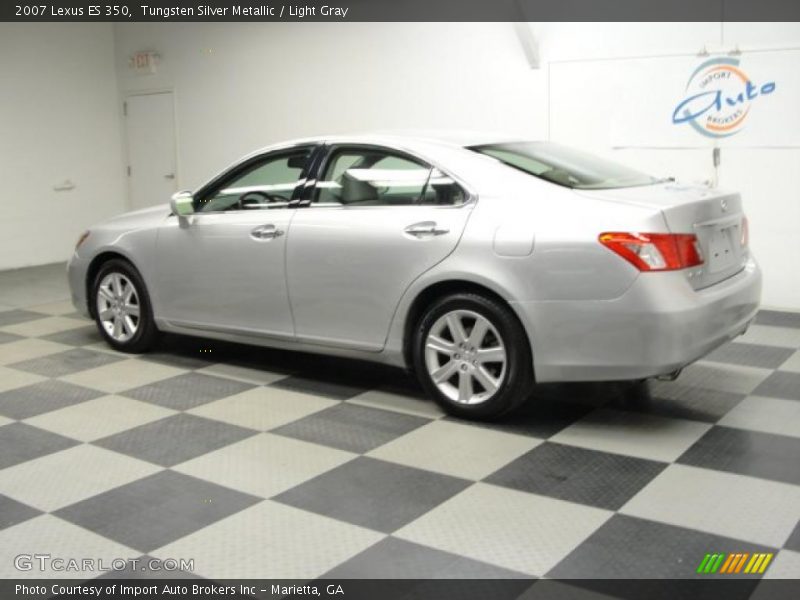 Tungsten Silver Metallic / Light Gray 2007 Lexus ES 350