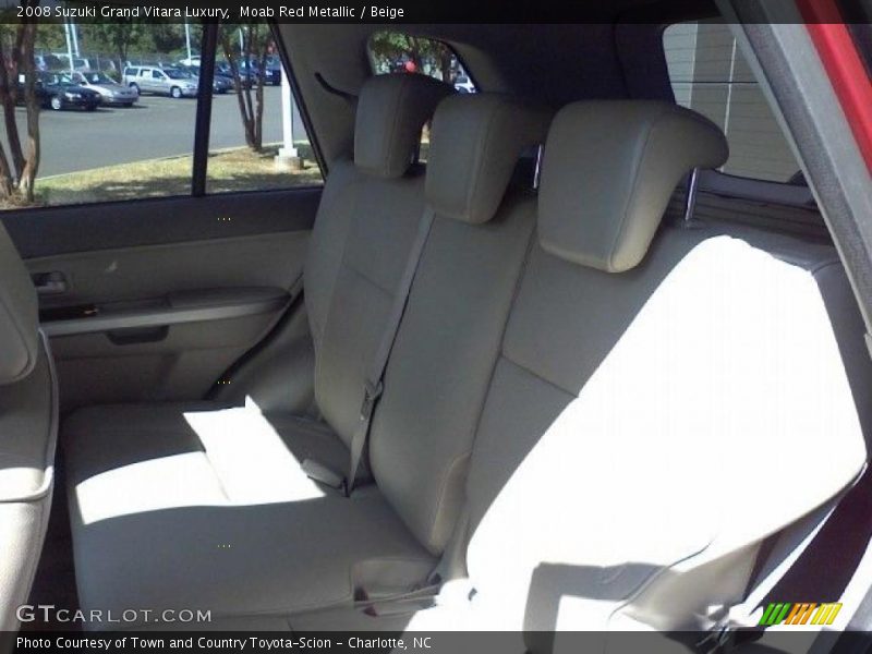 Moab Red Metallic / Beige 2008 Suzuki Grand Vitara Luxury