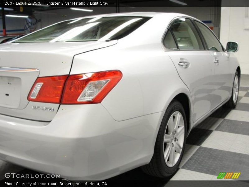 Tungsten Silver Metallic / Light Gray 2007 Lexus ES 350